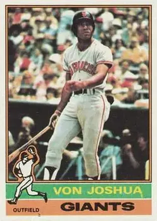 1976 Topps #82 Von Joshua