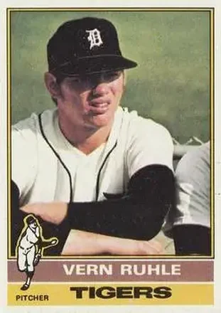 1976 Topps #89 Vern Ruhle