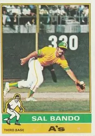 1976 Topps #90 Sal Bando