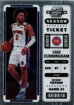 Front of Cade Cunningham