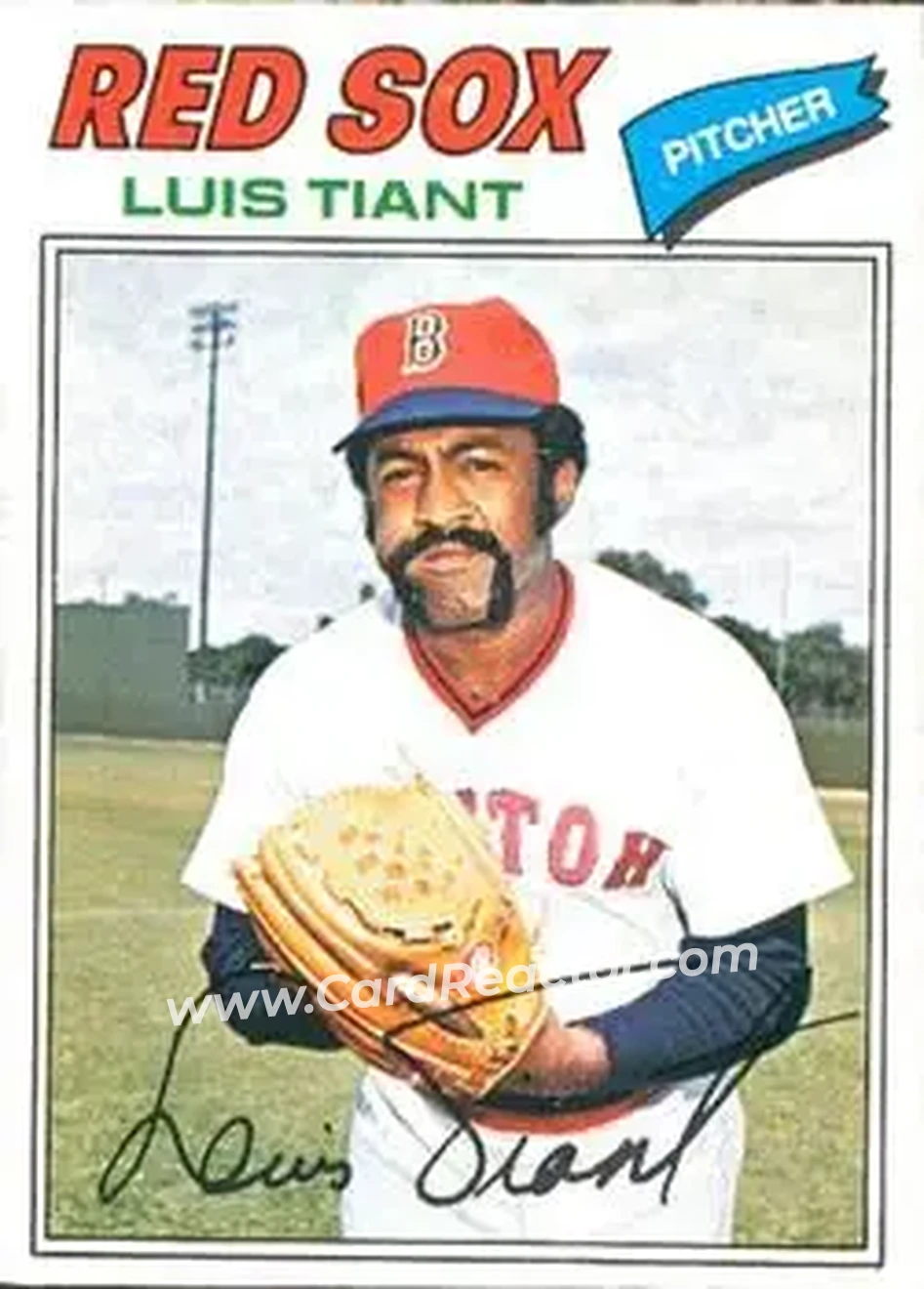 Front of Luis Tiant