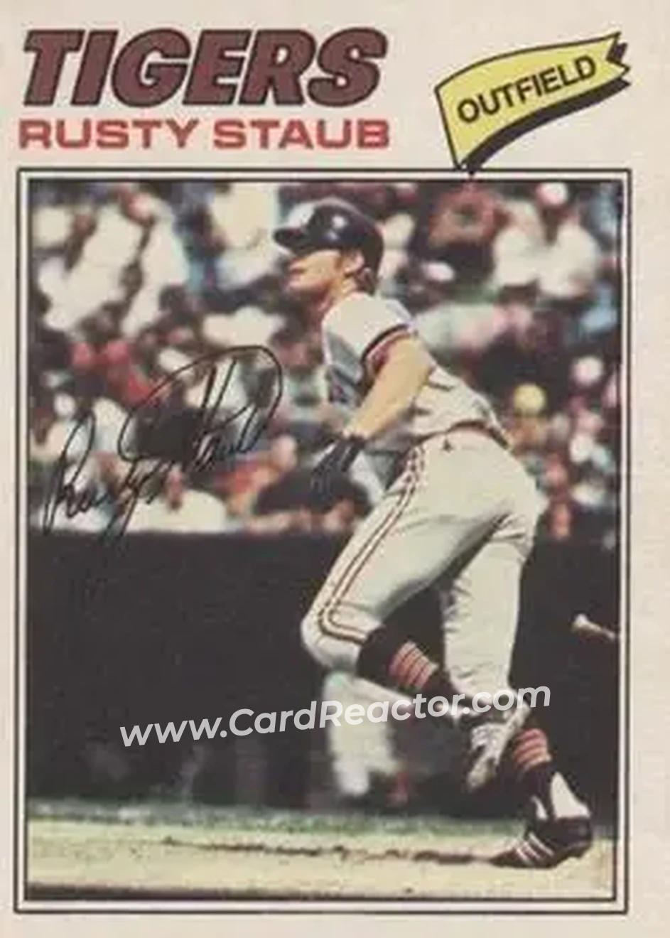 Front of Rusty Staub