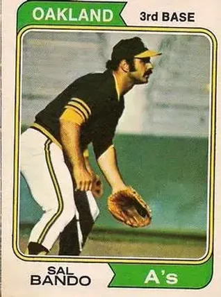 1974 O-Pee-Chee #103 Sal Bando