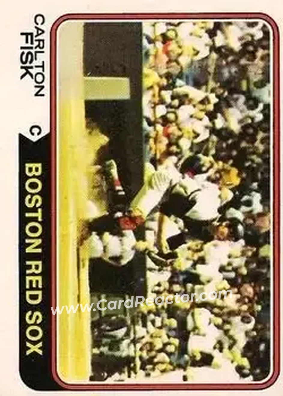 Front of Carlton Fisk