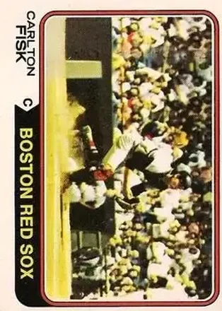 1974 O-Pee-Chee #105 Carlton Fisk