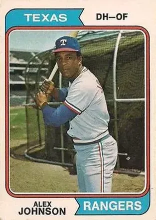1974 O-Pee-Chee #107 Alex Johnson