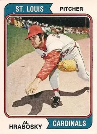 1974 O-Pee-Chee #108 Al Hrabosky
