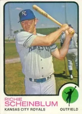 1973 Topps #78 Richie Scheinblum