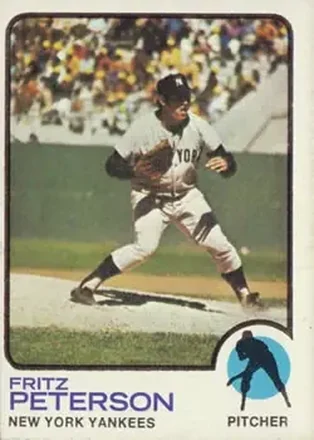 1973 Topps #82 Fritz Peterson