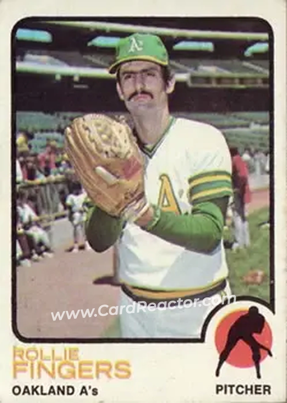 Front of Rollie Fingers