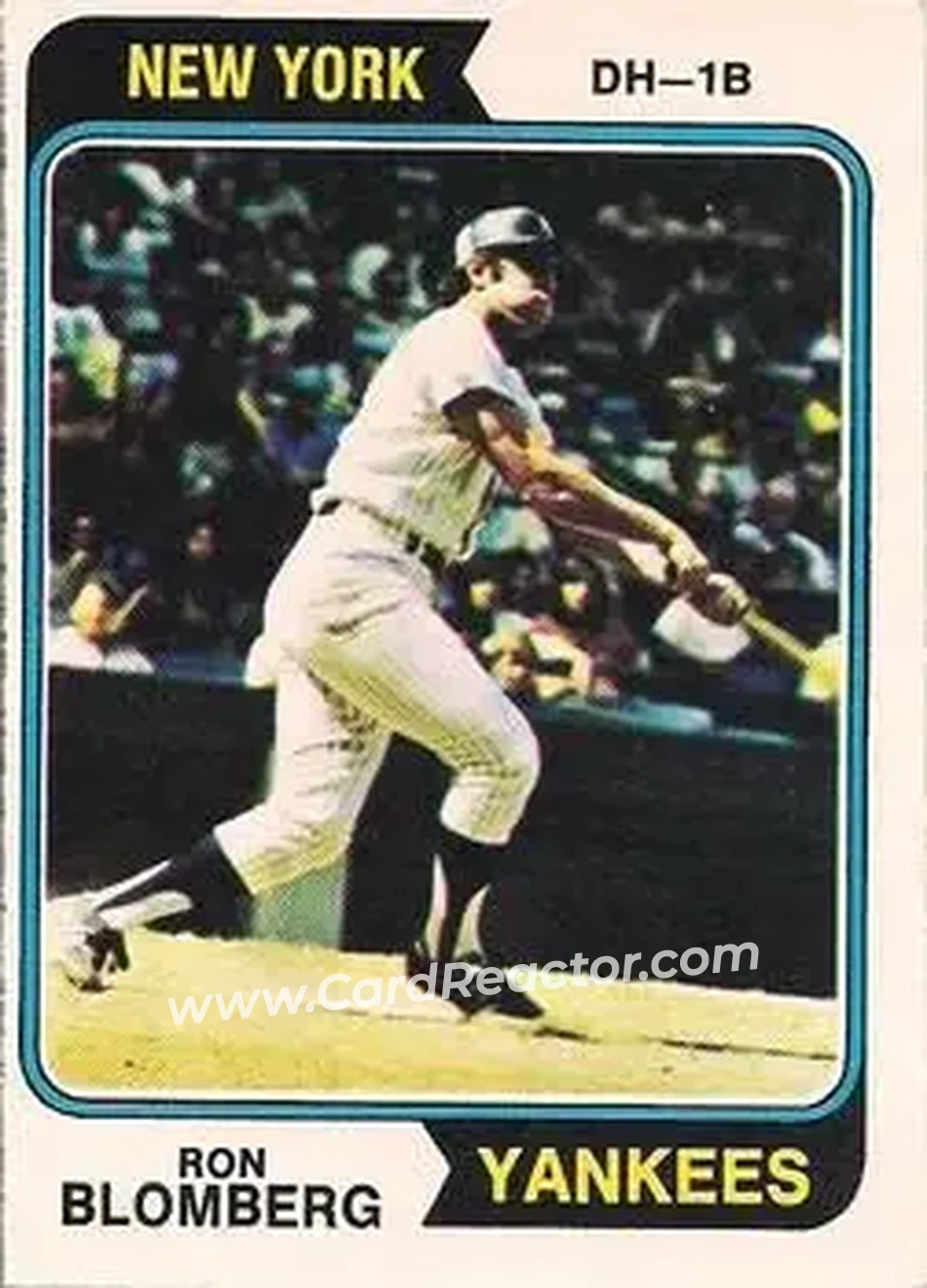 Front of Ron Blomberg