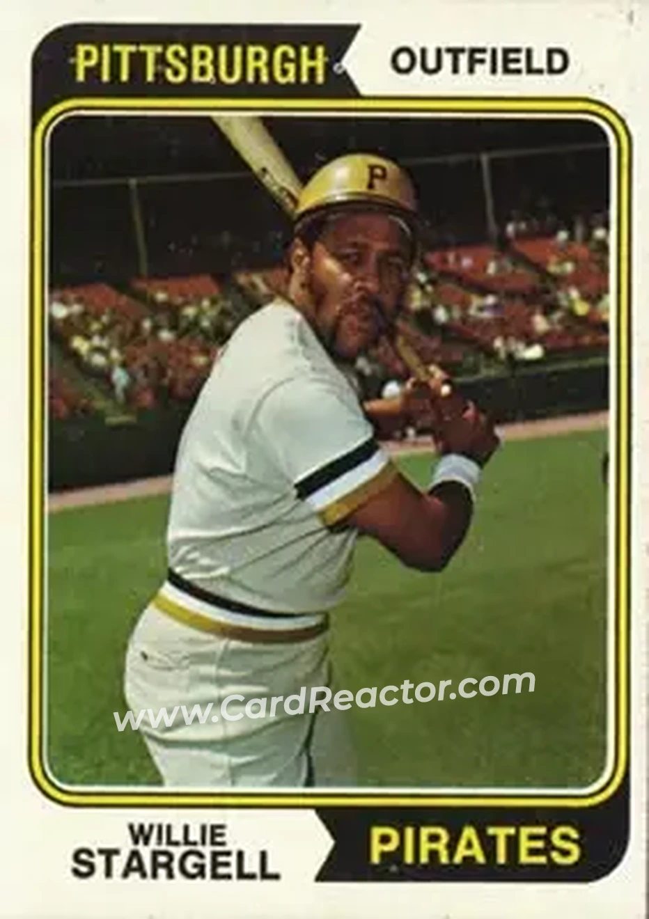 Front of Willie Stargell