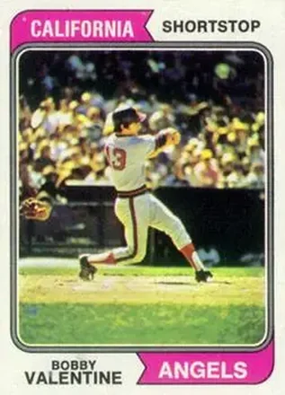 1974 Topps #101 Bobby Valentine