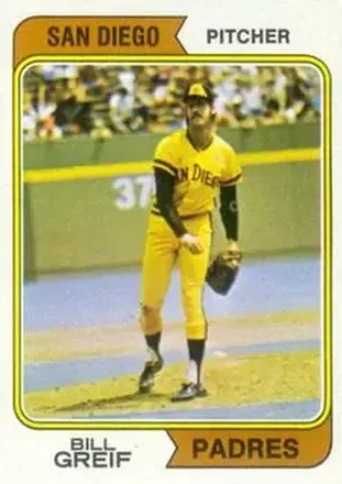 1974 Topps #102 Bill Greif