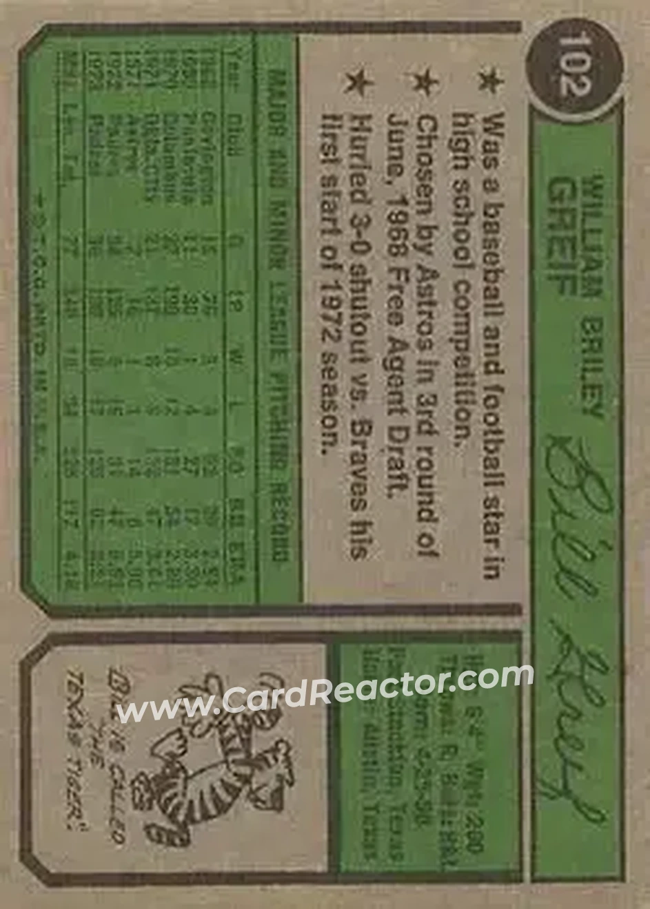 Back of Bill Greif