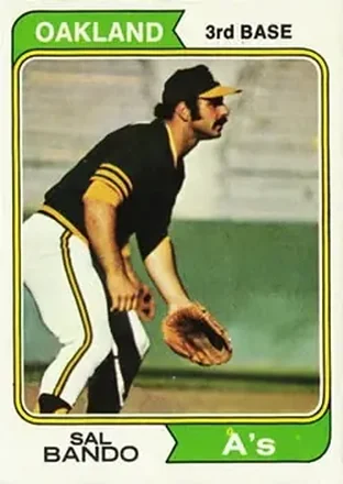 1974 Topps #103 Sal Bando