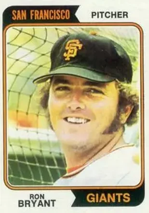 1974 Topps #104 Ron Bryant