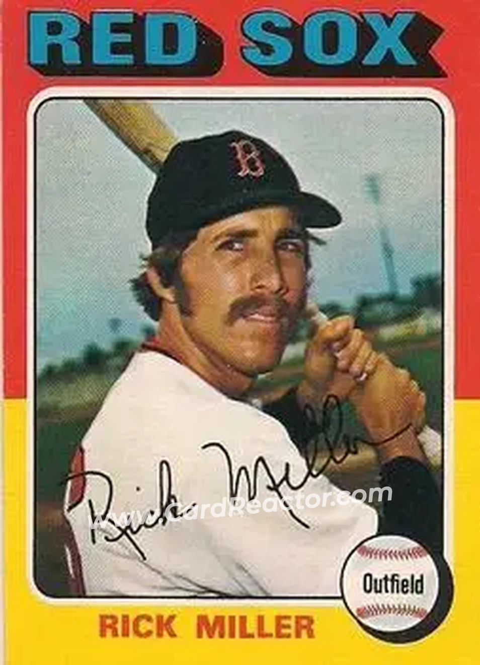 Front of Rick Miller