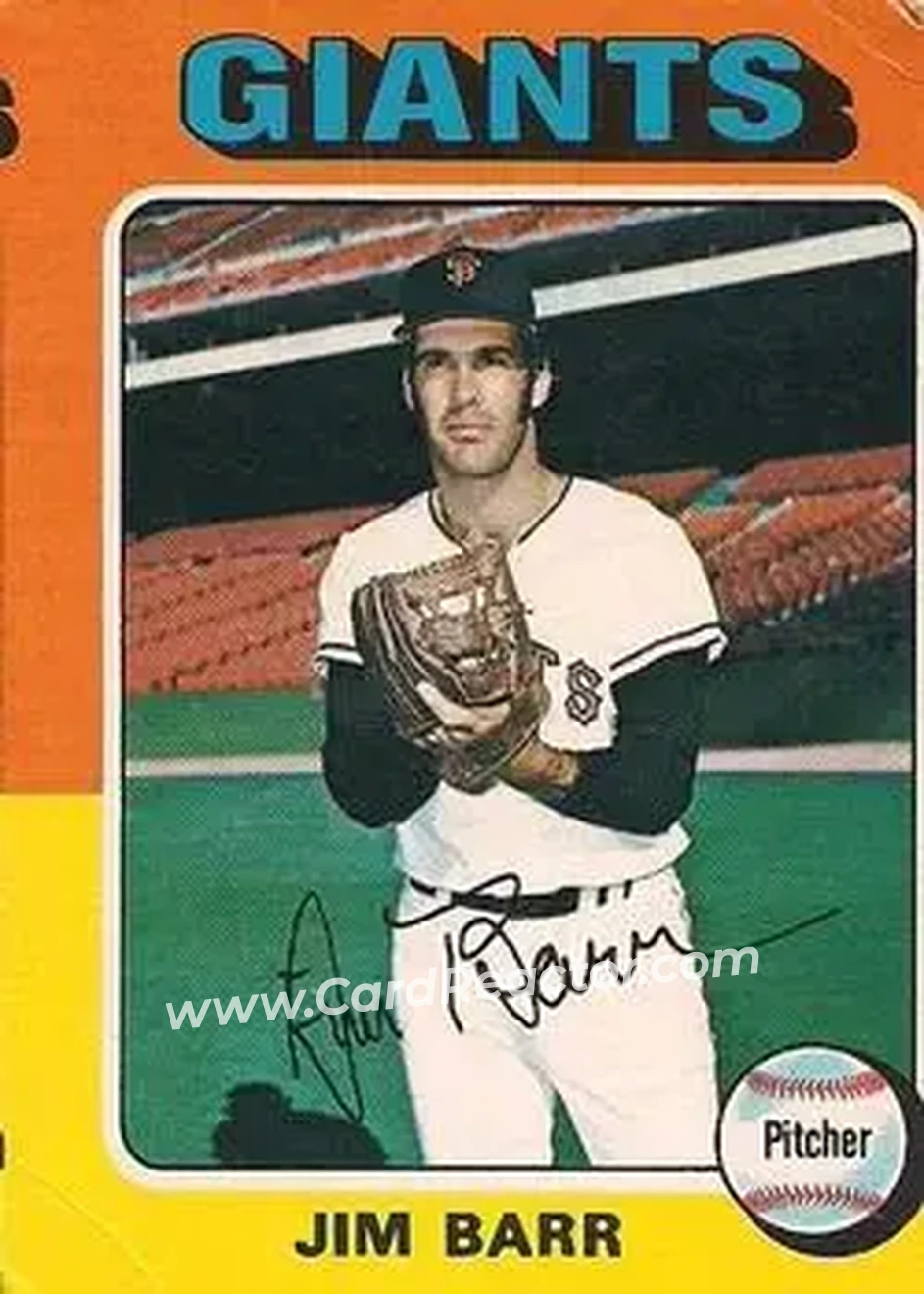 Front of Jim Barr