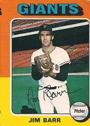 1975 O-Pee-Chee #107 Jim Barr