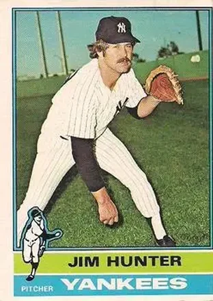 1976 O-Pee-Chee #100 Jim Hunter