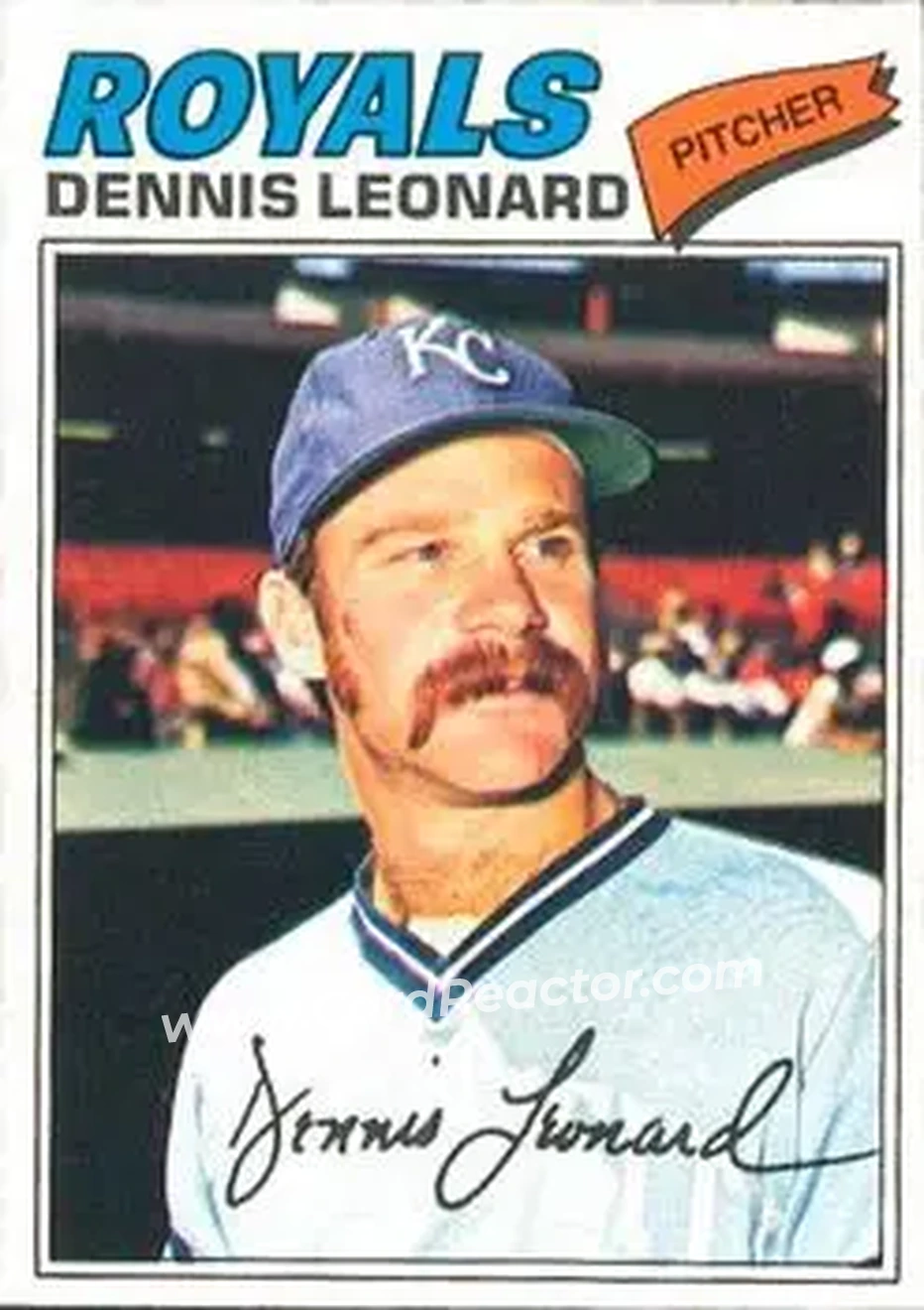 Front of Dennis Leonard