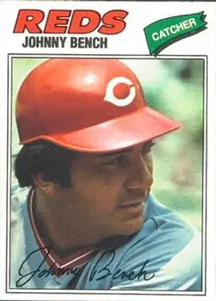 1977 O-Pee-Chee #100 Johnny Bench