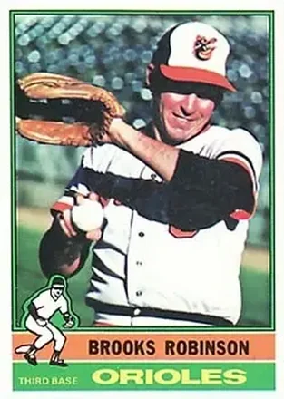 1976 Topps #95 Brooks Robinson