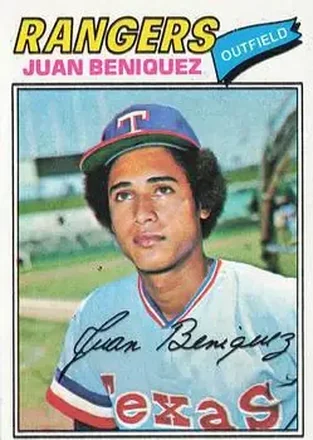 1977 Topps #81 Juan Beniquez