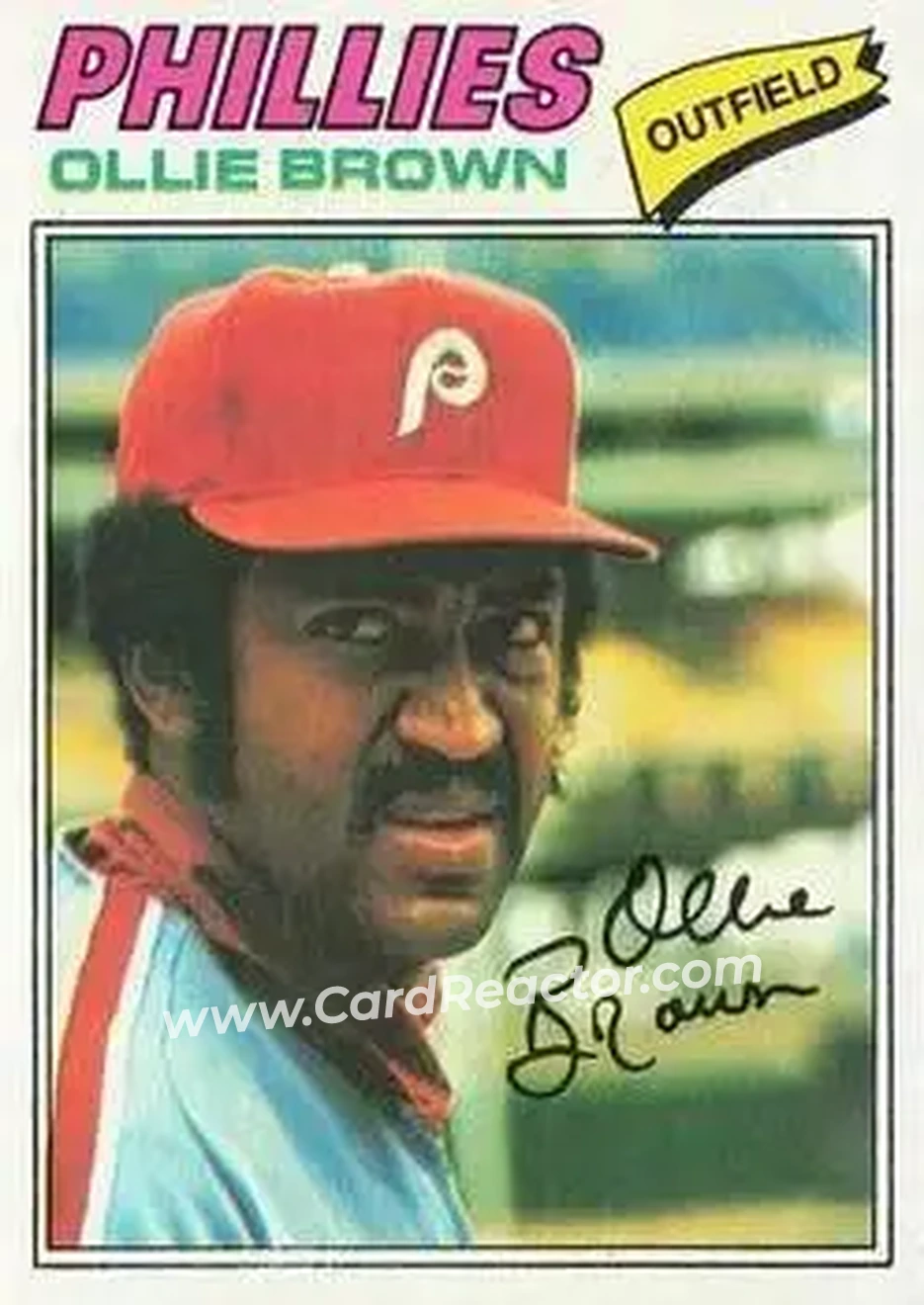 Front of Ollie Brown