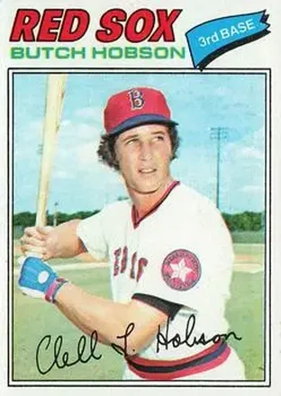 1977 Topps #89 Butch Hobson