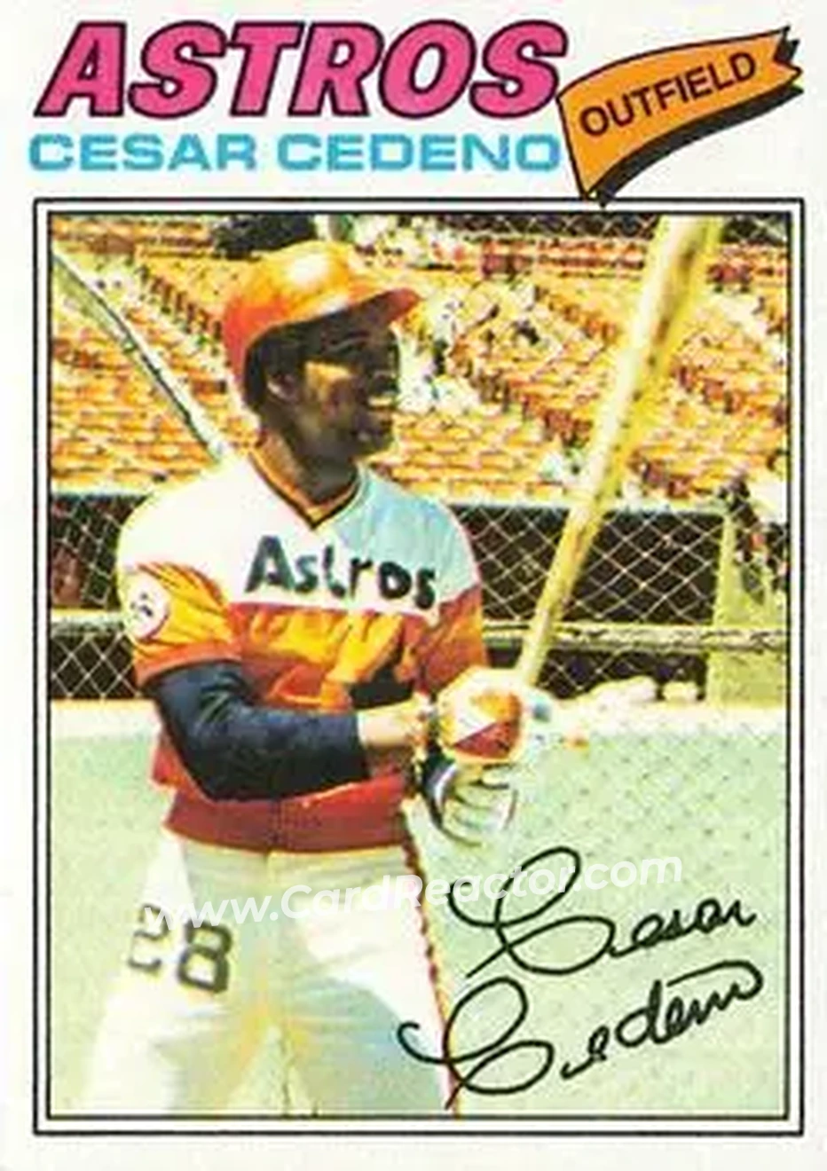 Front of Cesar Cedeno