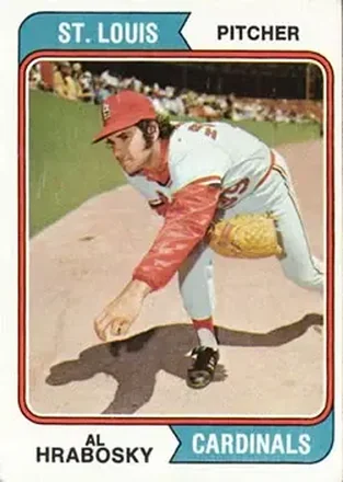 1974 Topps #108 Al Hrabosky