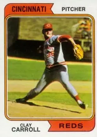 1974 Topps #111 Clay Carroll