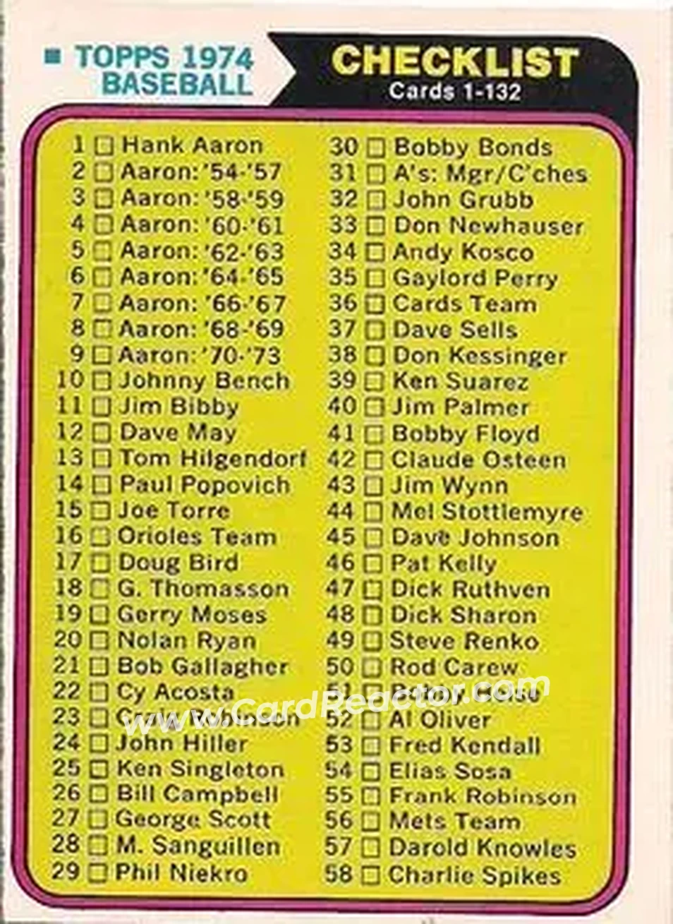 Front of Card #126