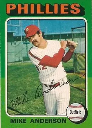 1975 O-Pee-Chee #118 Mike Anderson
