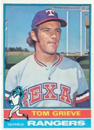 1976 Topps #106 Tom Grieve