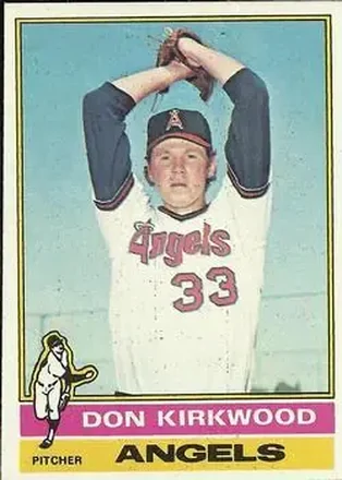 1976 Topps #108 Don Kirkwood