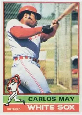 1976 Topps #110 Carlos May