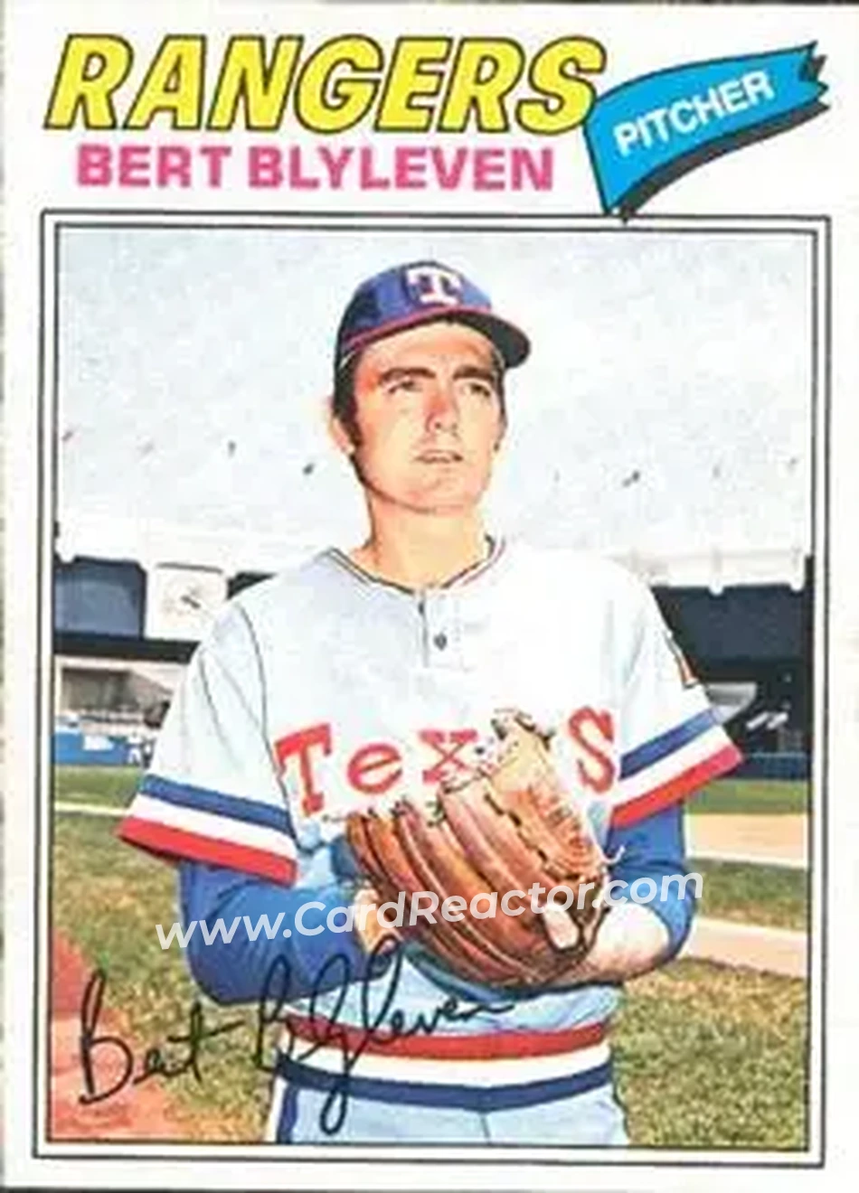 Front of Bert Blyleven