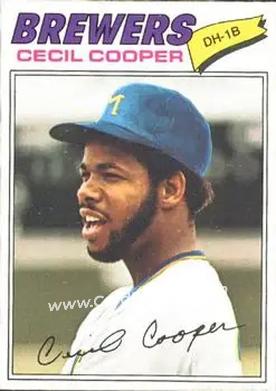 Front of Cecil Cooper