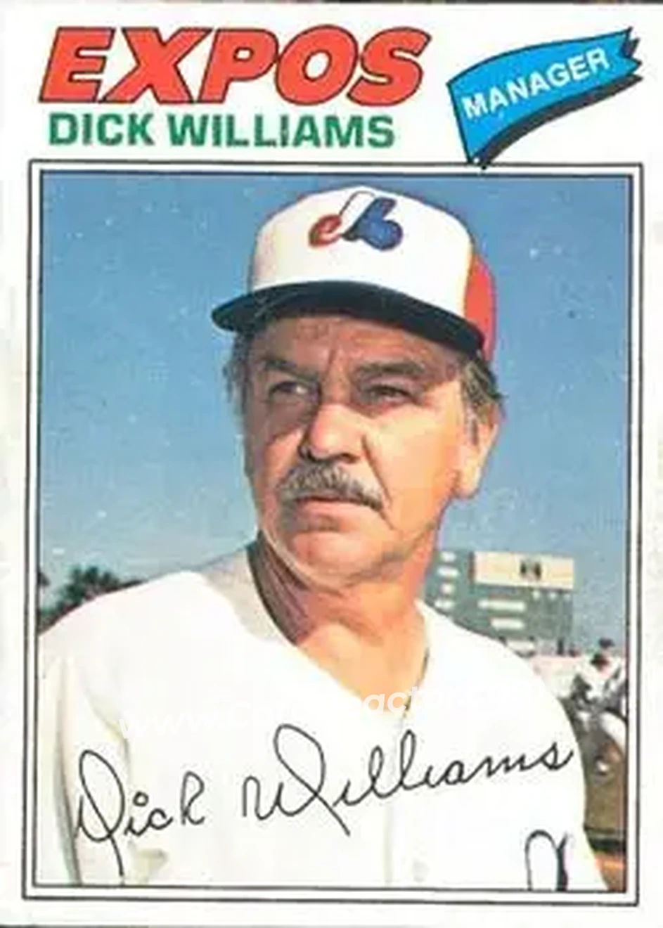 Front of Dick Williams