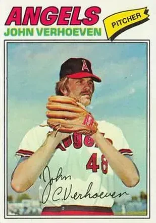 1977 Topps #91 John Verhoeven