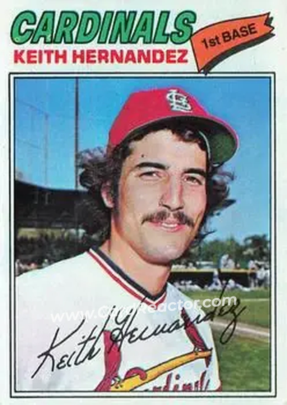 Front of Keith Hernandez