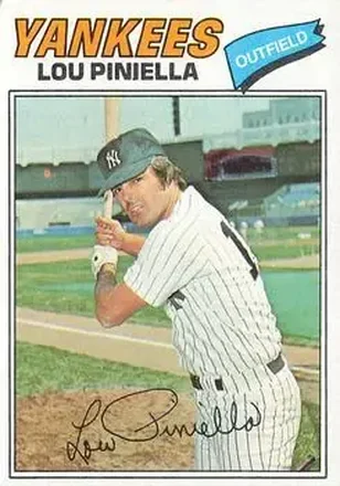 1977 Topps #96 Lou Piniella