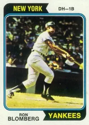 1974 Topps #117 Ron Blomberg