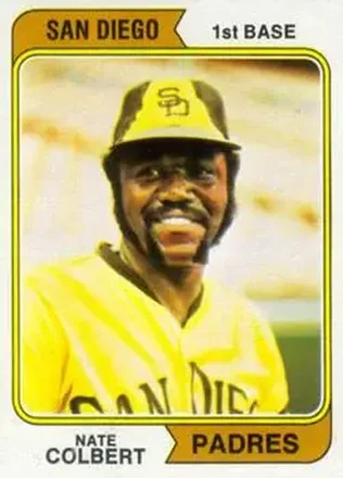 1974 Topps #125 Nate Colbert