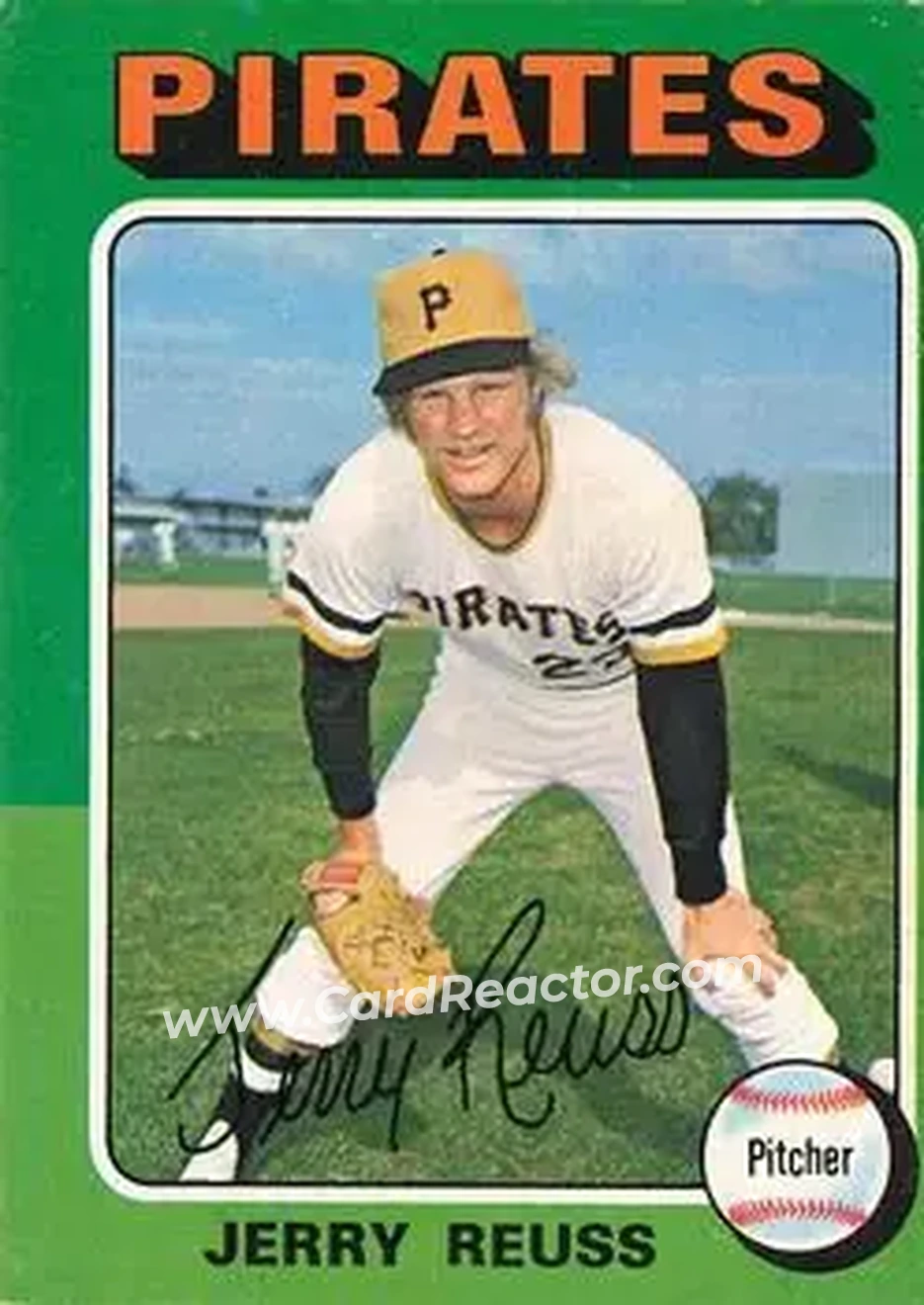 Front of Jerry Reuss