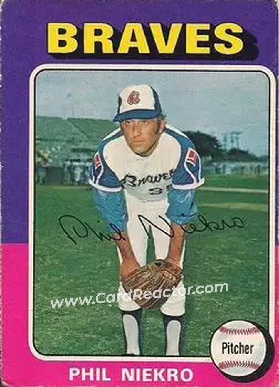 Front of Phil Niekro
