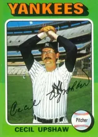 1975 Topps #92 Cecil Upshaw
